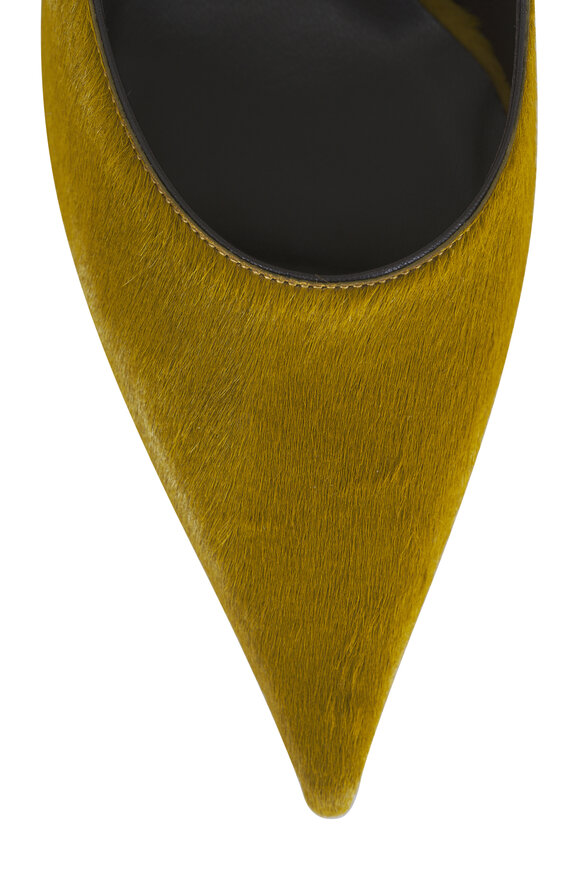 Khaite Valerie Golden Olive Pump, 55mm - view 8