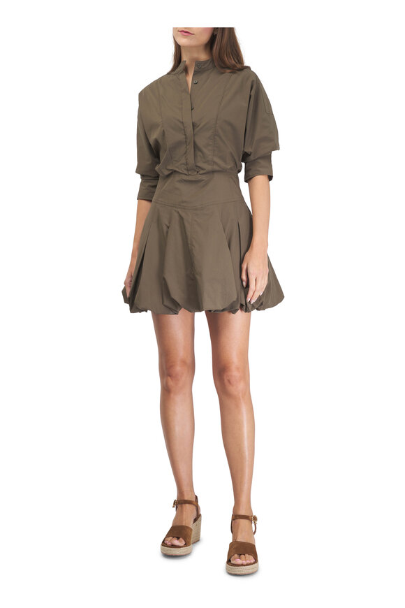 Simkhai - Jazz Limoncello Cotton Poplin Midi Dress