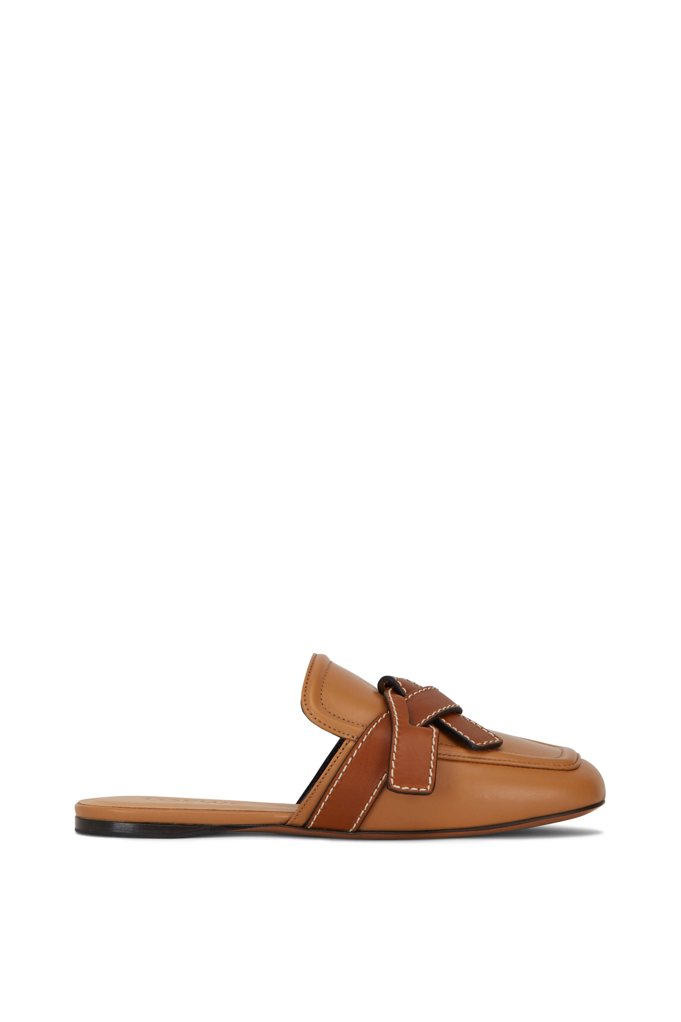 Loewe - Gate Desert & Tan Leather Mule | Mitchell Stores