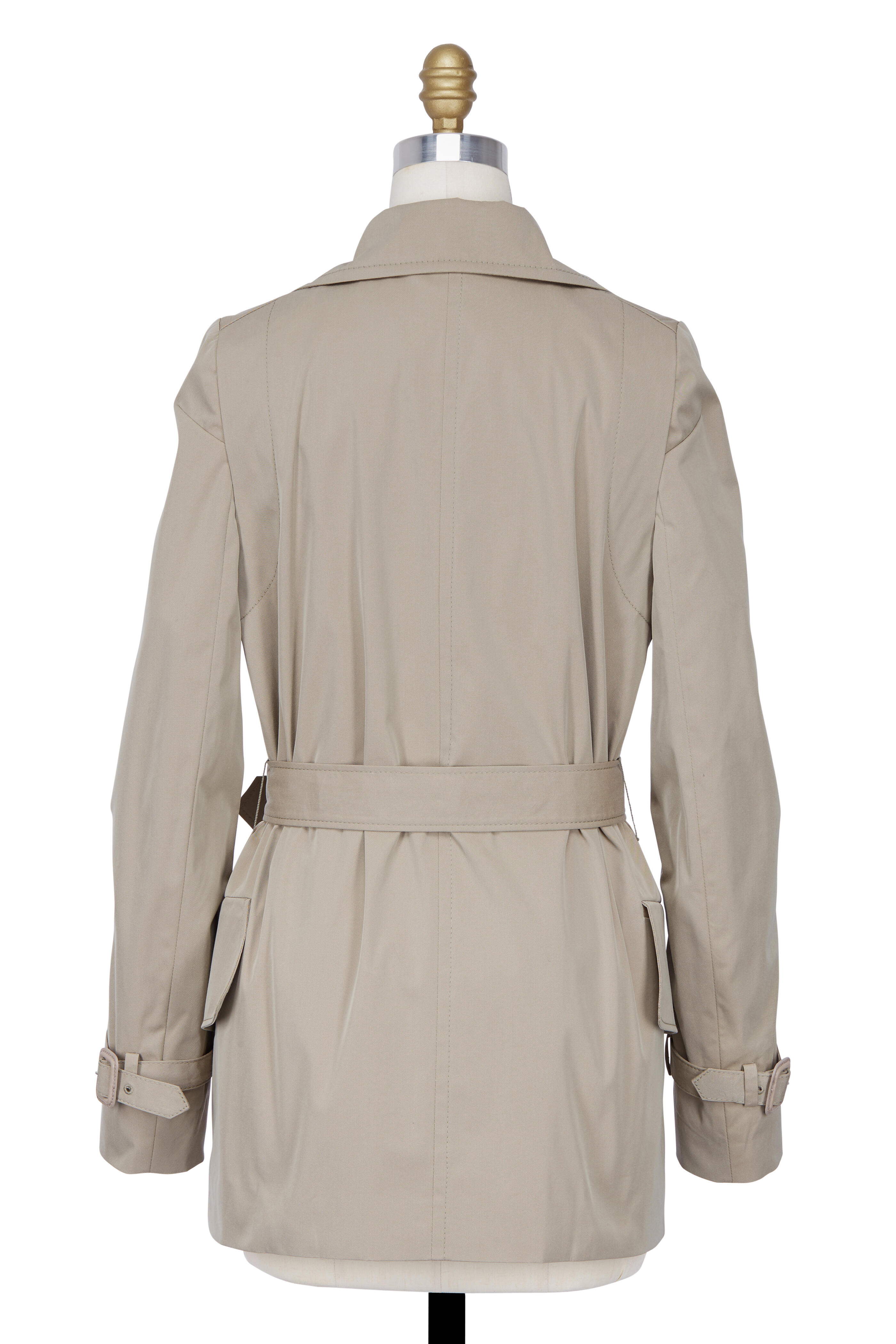 Maison Margiela - Khaki Gabarine Belted Trench Coat