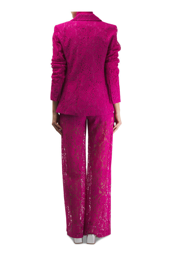 L'Agence - Chamberlain Light Ruby Lace Blazer