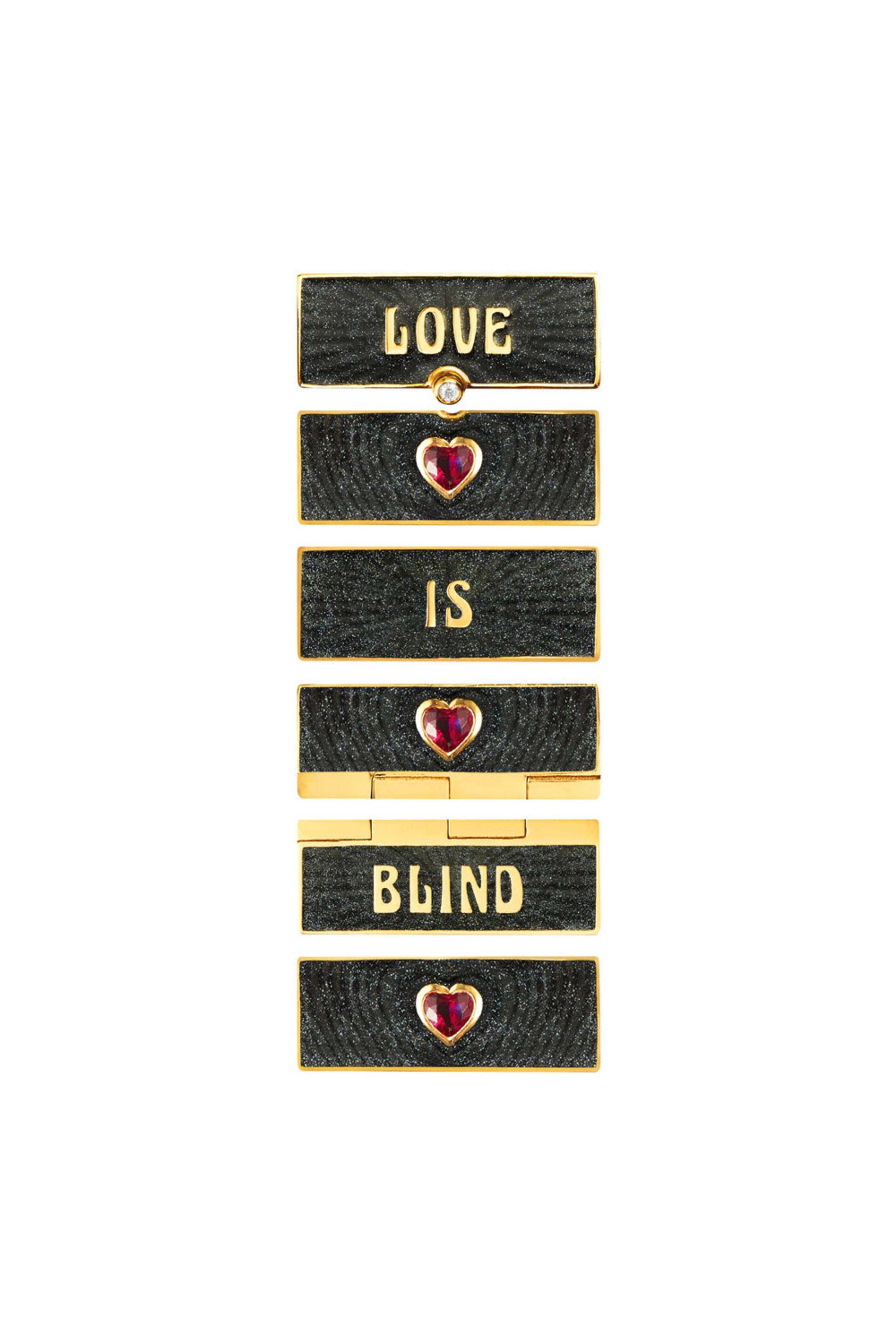 Marie Lichtenberg - Love is Blind Box Locket Necklace - view 4