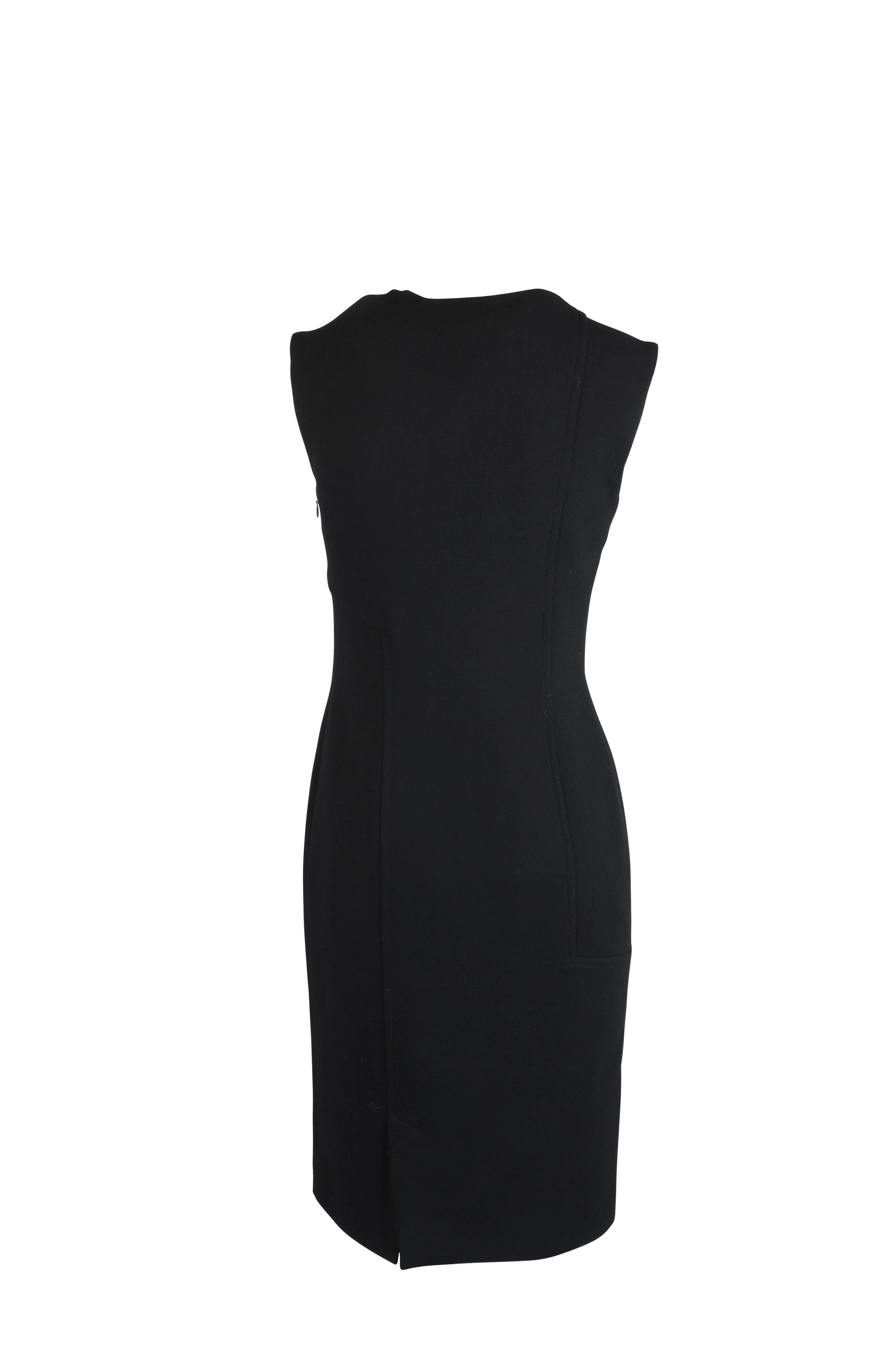 long sleeve metallic bodycon dress Adalyn Metallic Long Sleeve Body-Con Dress in Onyx
