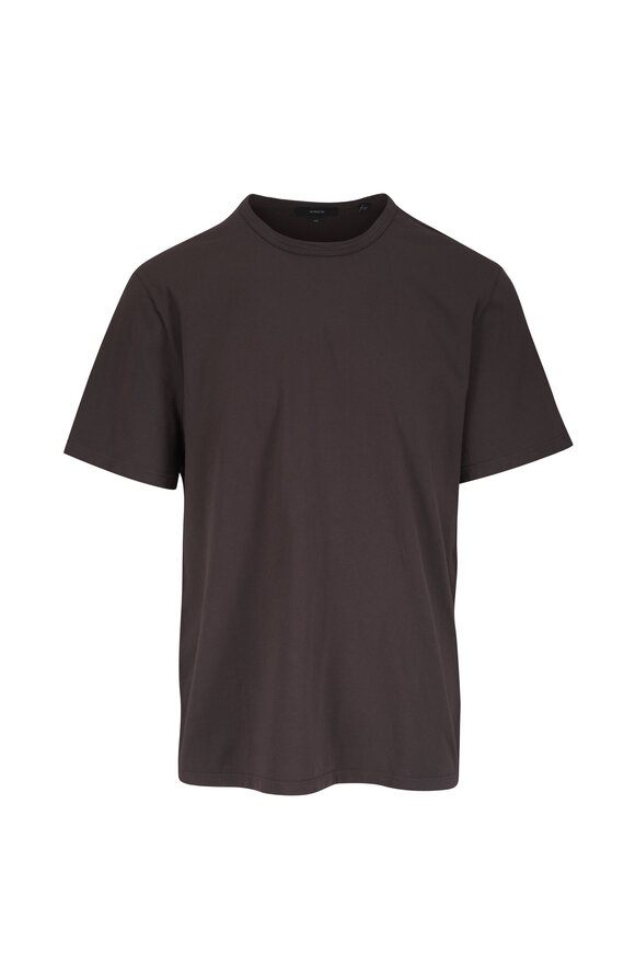 Vince Brown Cotton T-Shirt - view 1