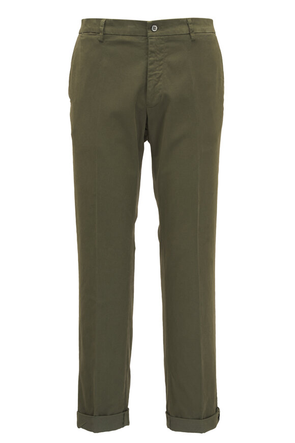 Masons Olive Green Chino