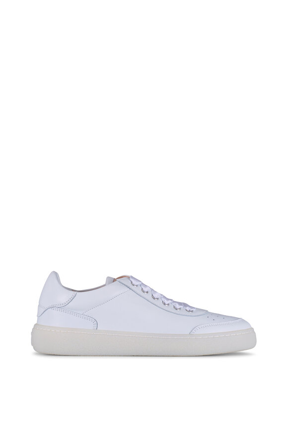 AGL Chewy White Lace Up Leather Sneaker - view 2