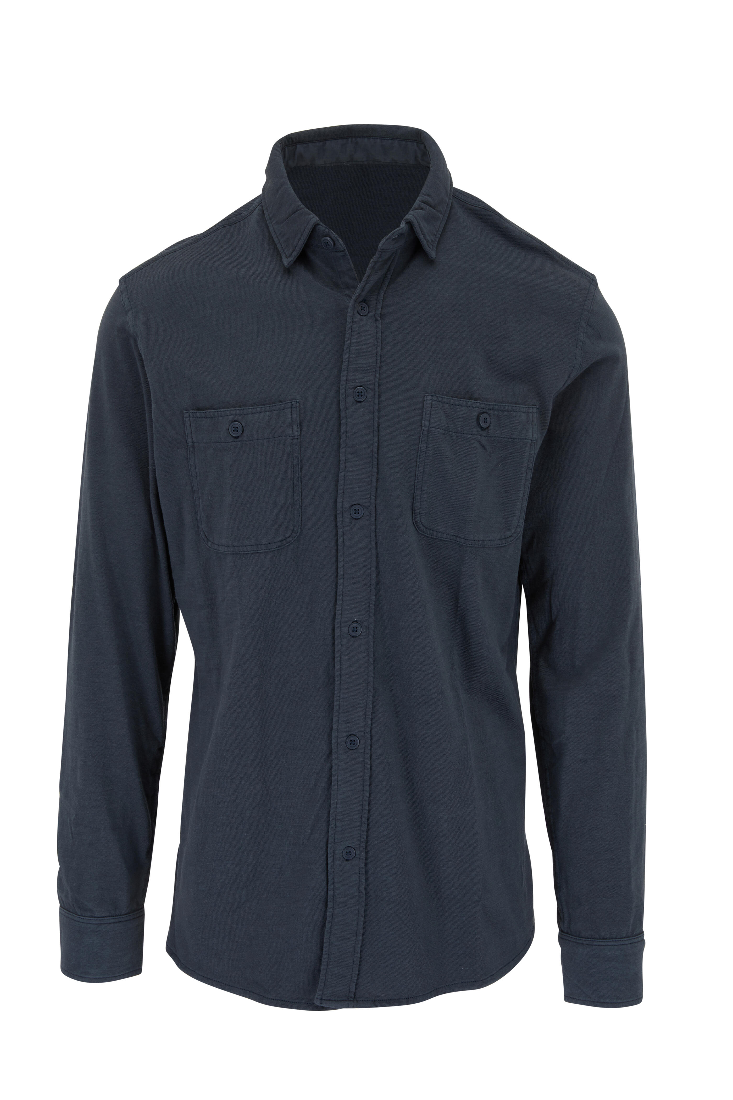 Faherty Brand - Knit Seasons Blue Nights Shirt | Mitchell Stores