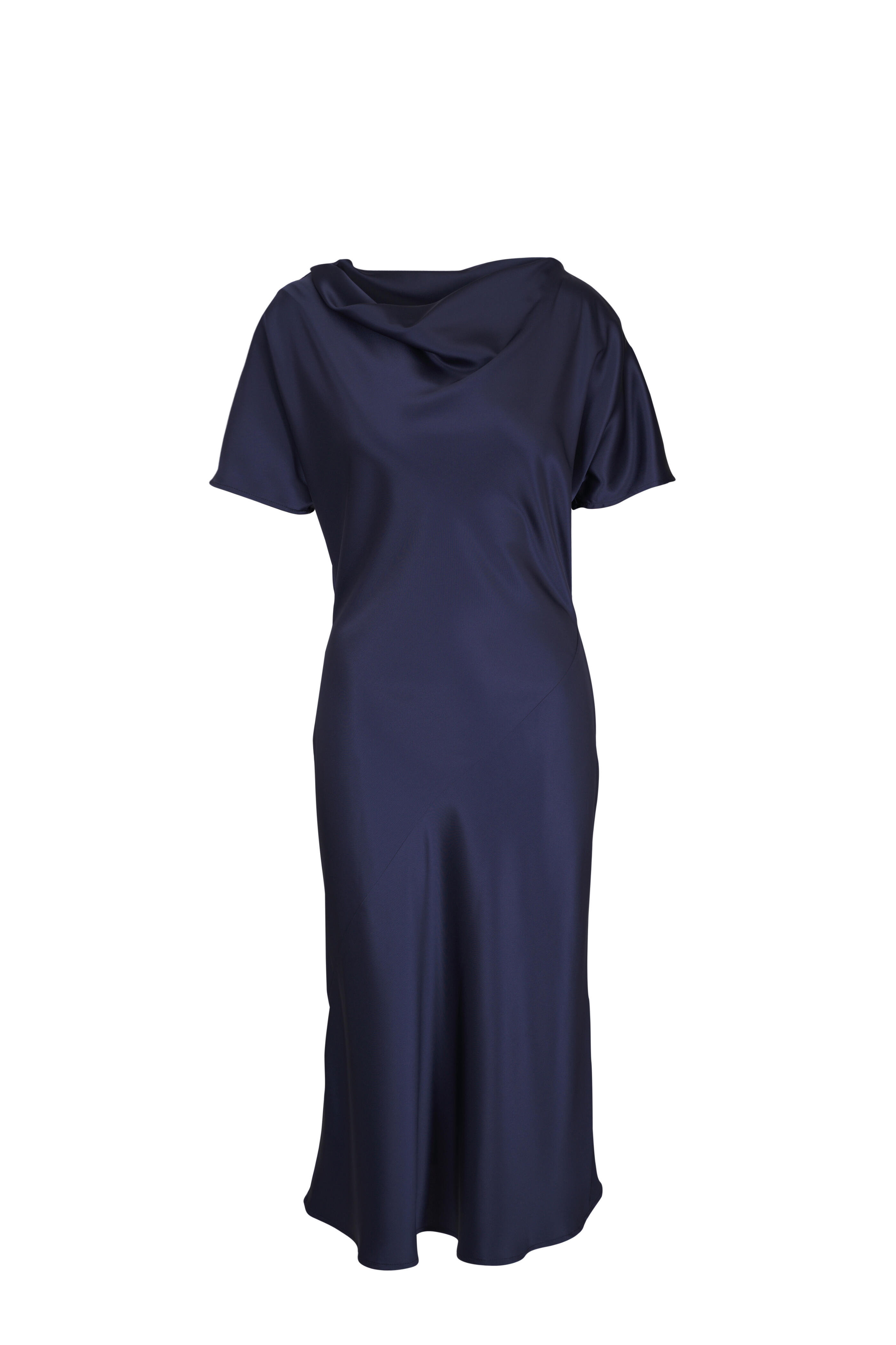 Kiton - Navy Short Sleeve Dress