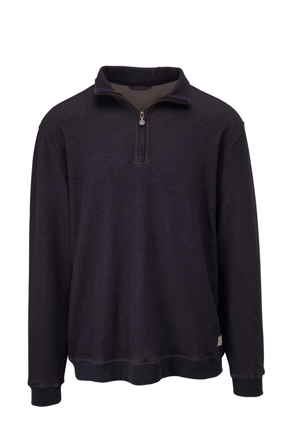 Linksoul - Navy Quarter Zip Pullover