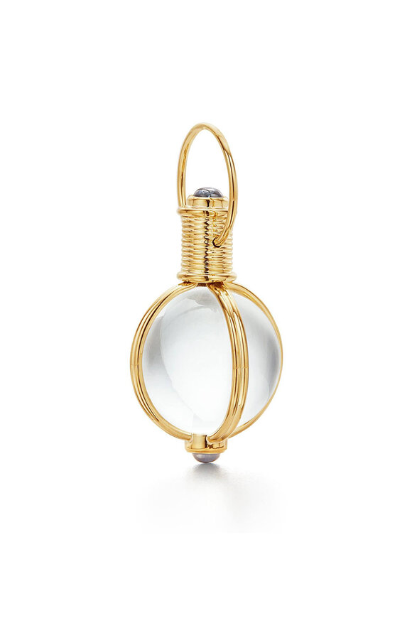Temple St. Clair 25th Anniversary Archival Sapphire Crystal Amulet - view 2