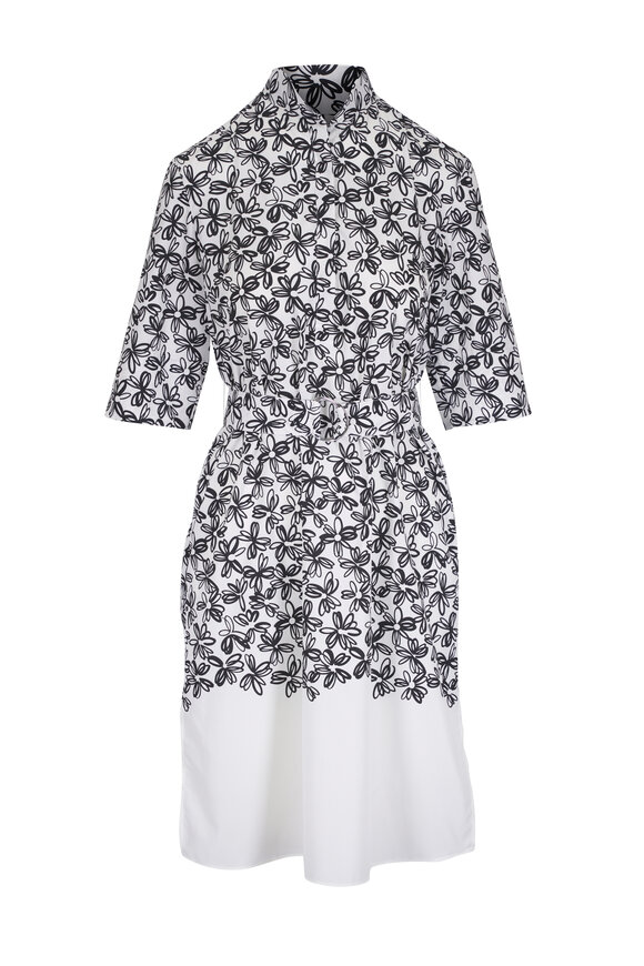 Akris Punto - Multicolor Tweed Sleeveless Shift Dress