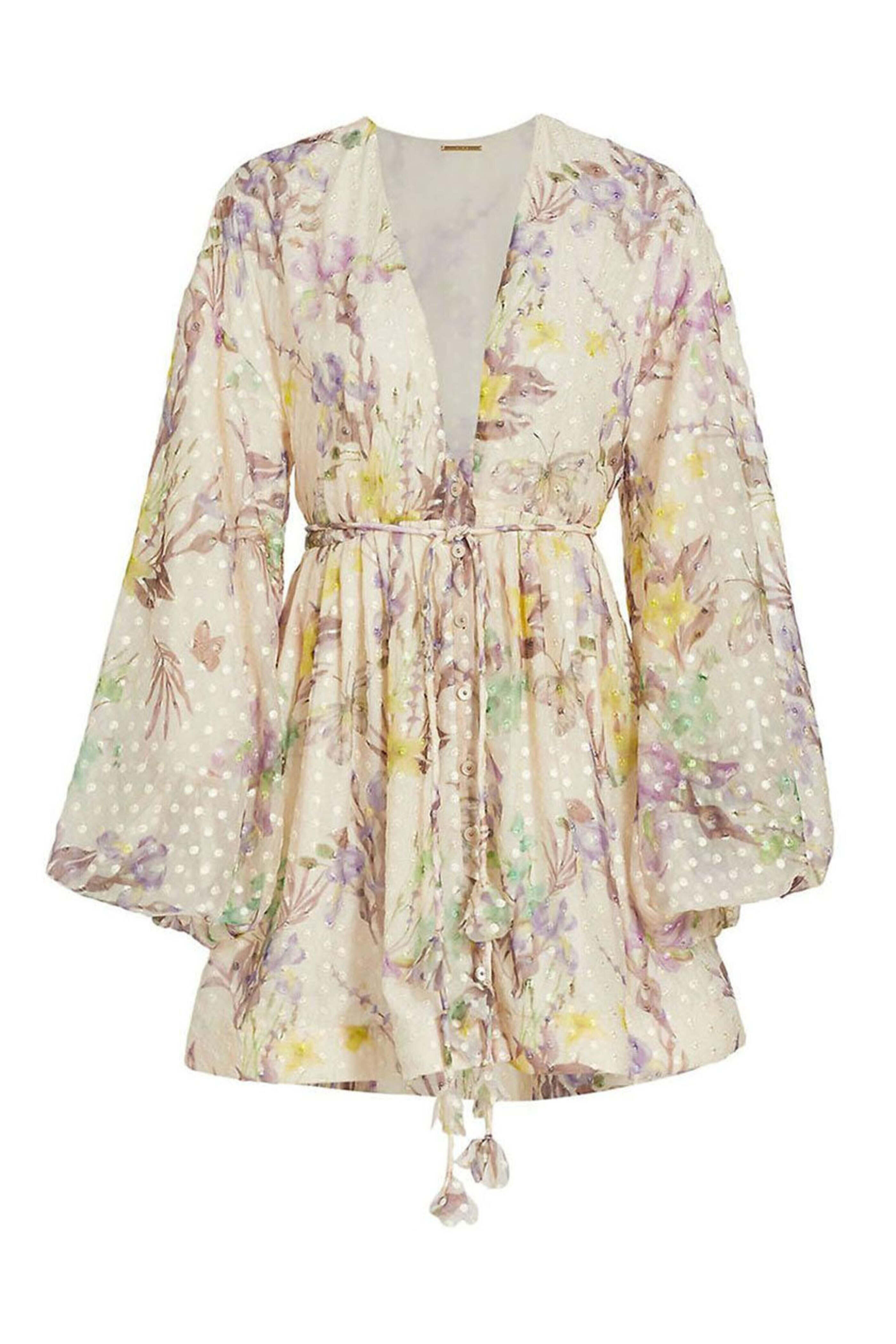 Alexis - Floral Embroidered Behati Dress