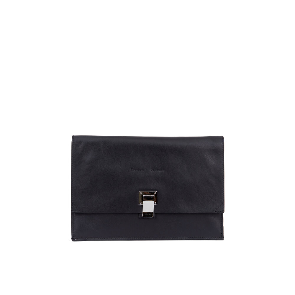 Proenza Schouler - Lunch Bag Black Leather Small Clutch