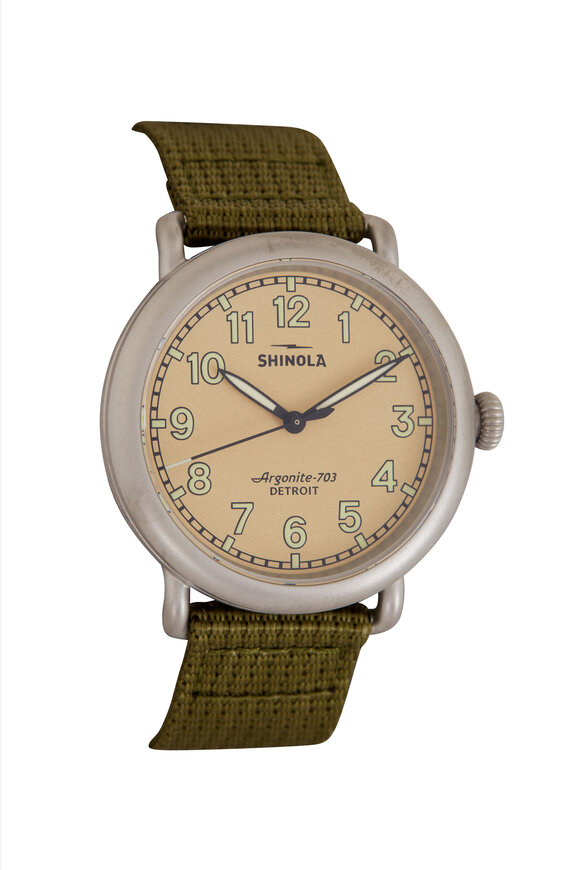 Shinola - Runwell Green Field Watch, 41mm