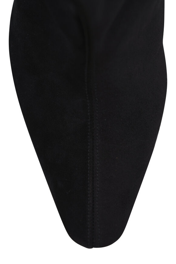 Arteana Marcella Black Suede Boot, 75mm - view 4