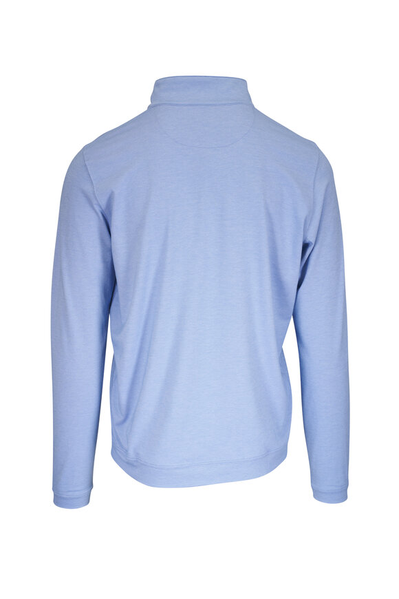 Peter Millar - Albatross Cottage Blue Quarter Zip Pullover