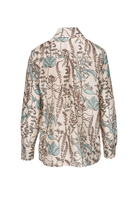 Lafayette 148 New York - Pampa Plume Multi Floral Blouse 