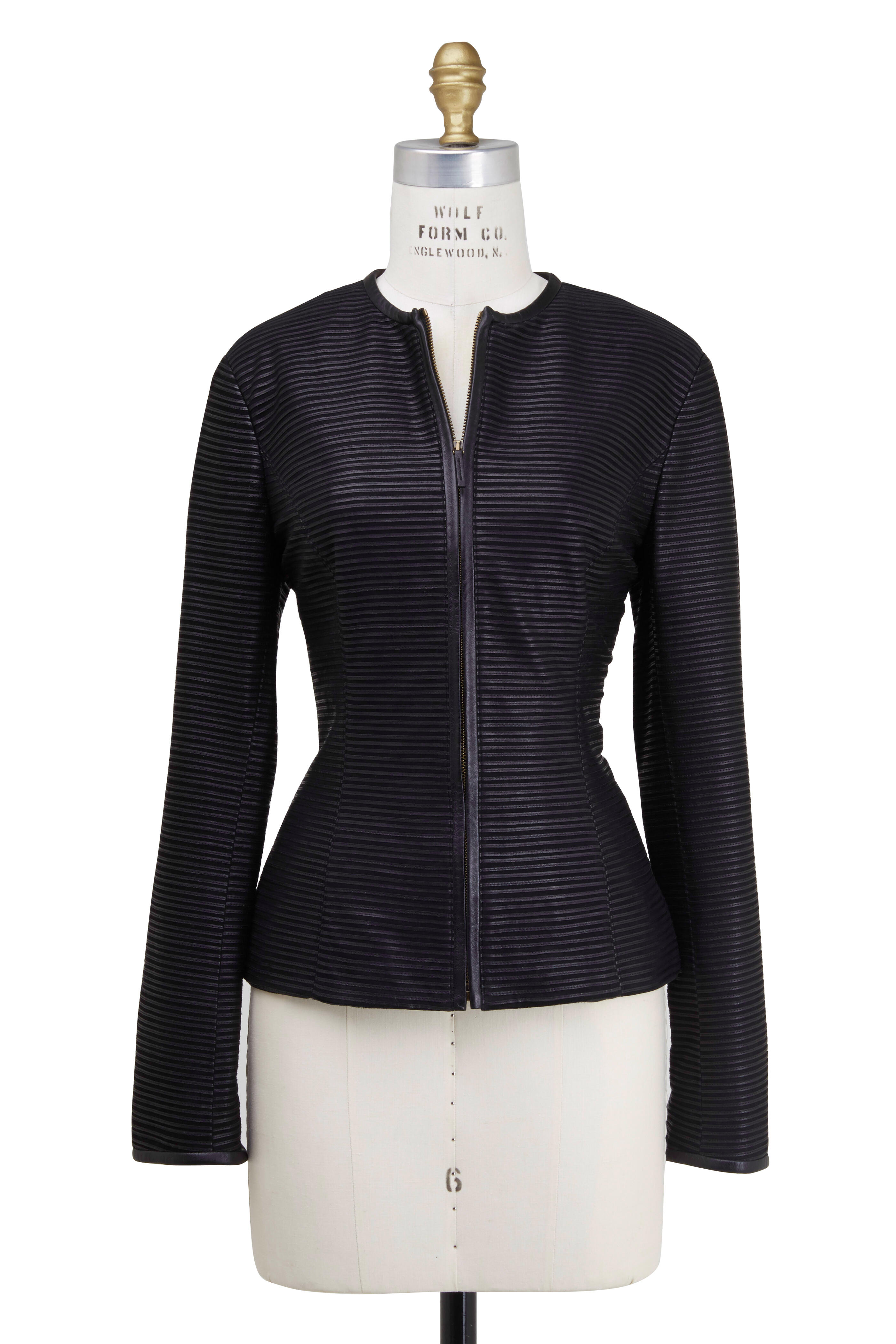 Ralph Lauren - Fianna Black Leather Jacket