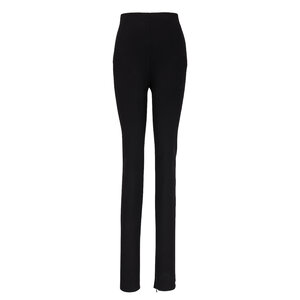 The Row Corza Black Scuba Hi Waist Skinny Pant