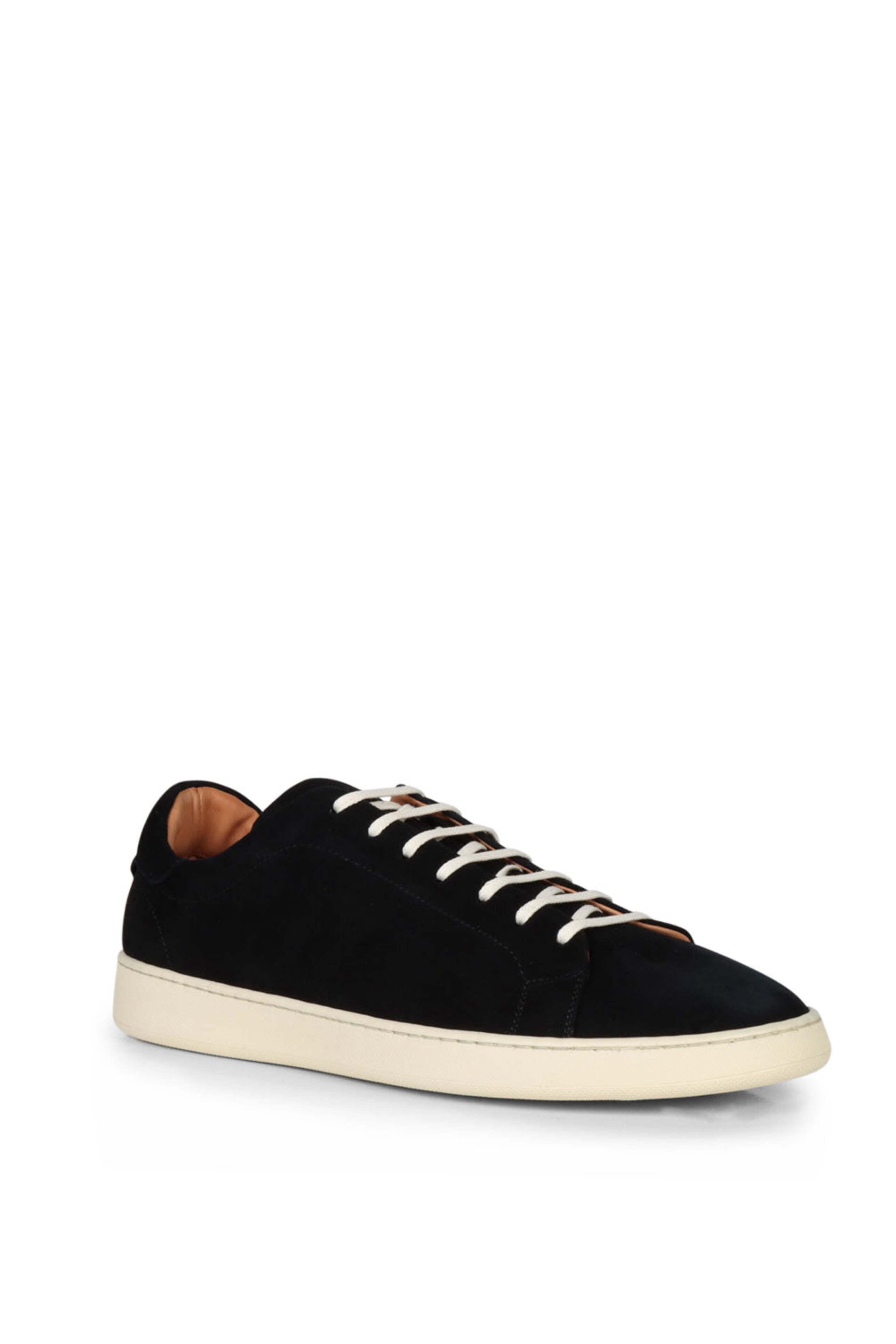 【関税込み】kiton SUEDE SNEAKERS Kiton - Suede Sneaker in Black | Mitchell Stores