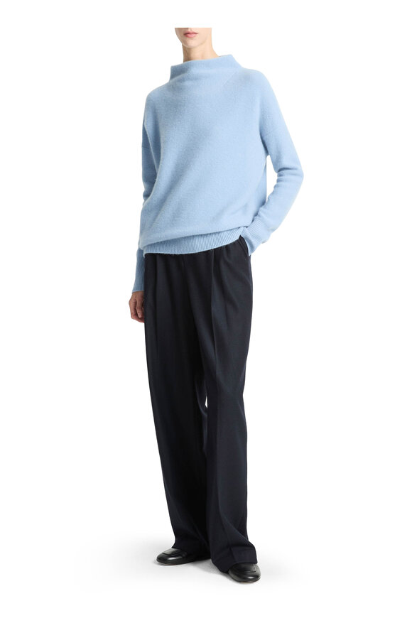 Vince Amalfi Plush Cashmere Funnel Neck Sweater - view 2