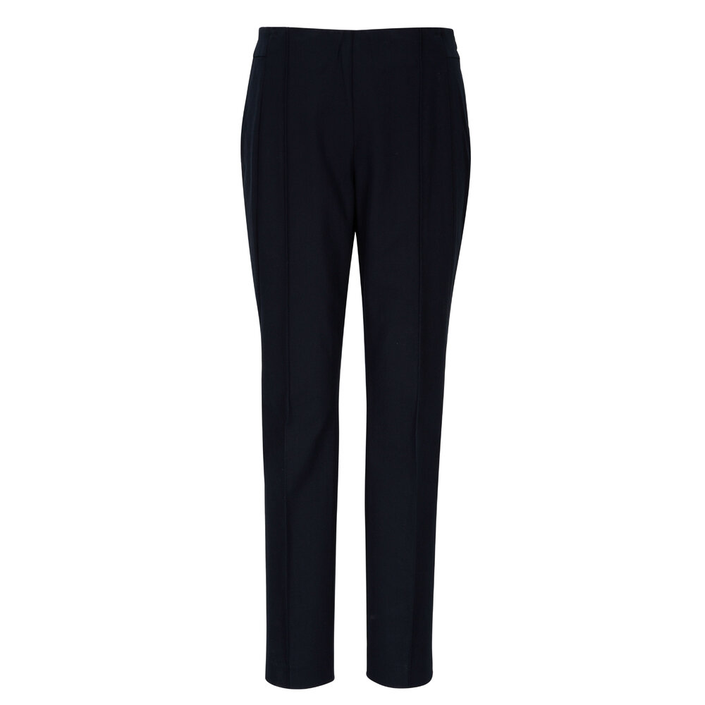 Lafayette 148 New York - Gramercy Navy Stretch Ankle Pant