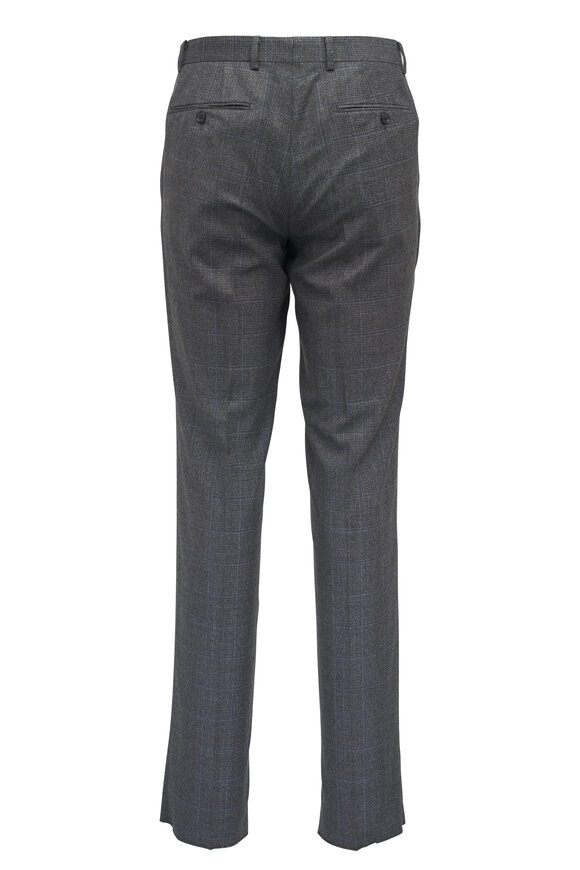 Atelier Munro - Gray Micro Check Wool Suit