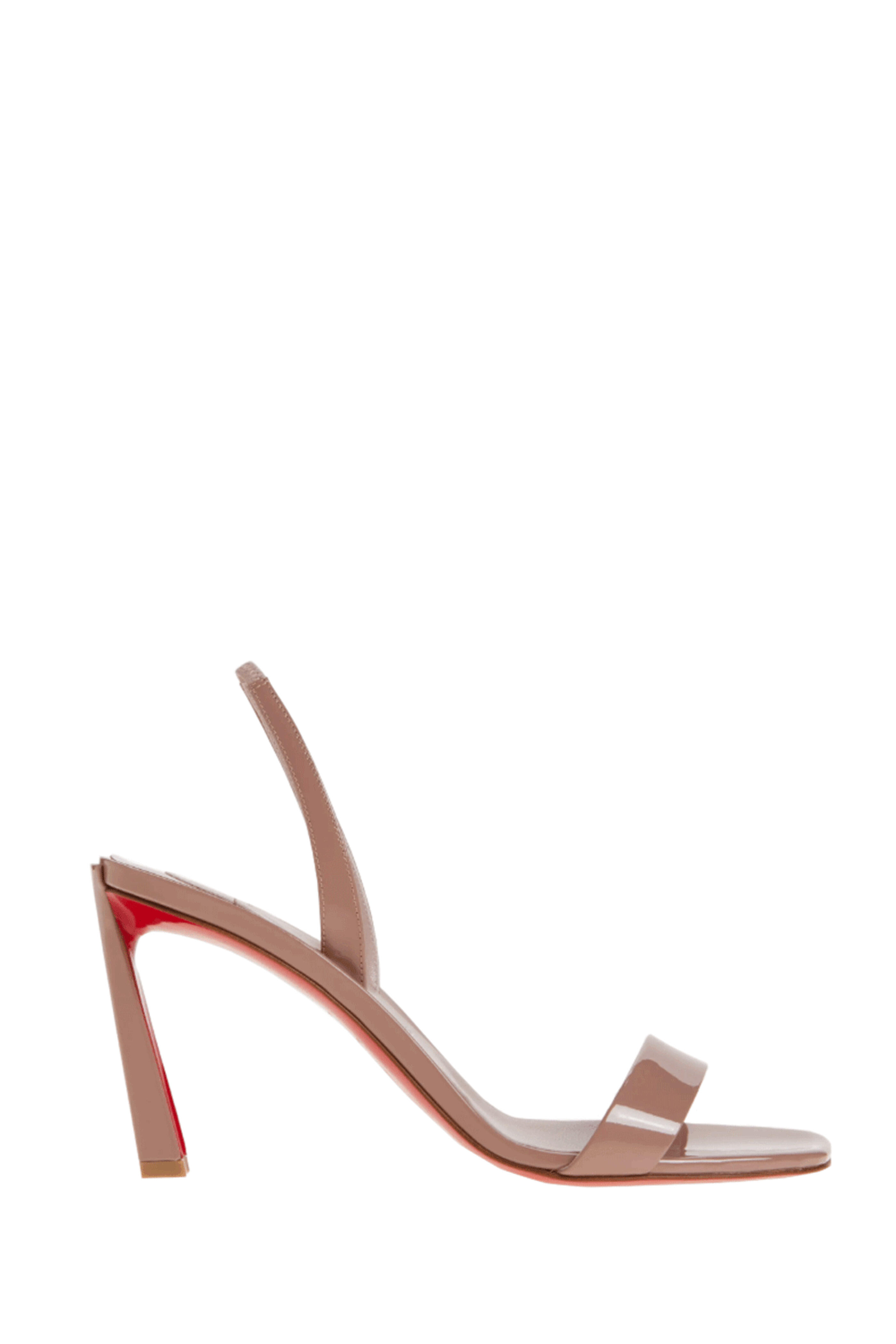 Christian Louboutin - O Condora 85 Vintage Rose Leather Strappy Sandal