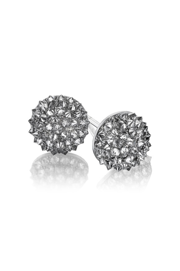 Nam Cho Basic Gray Diamond Studs