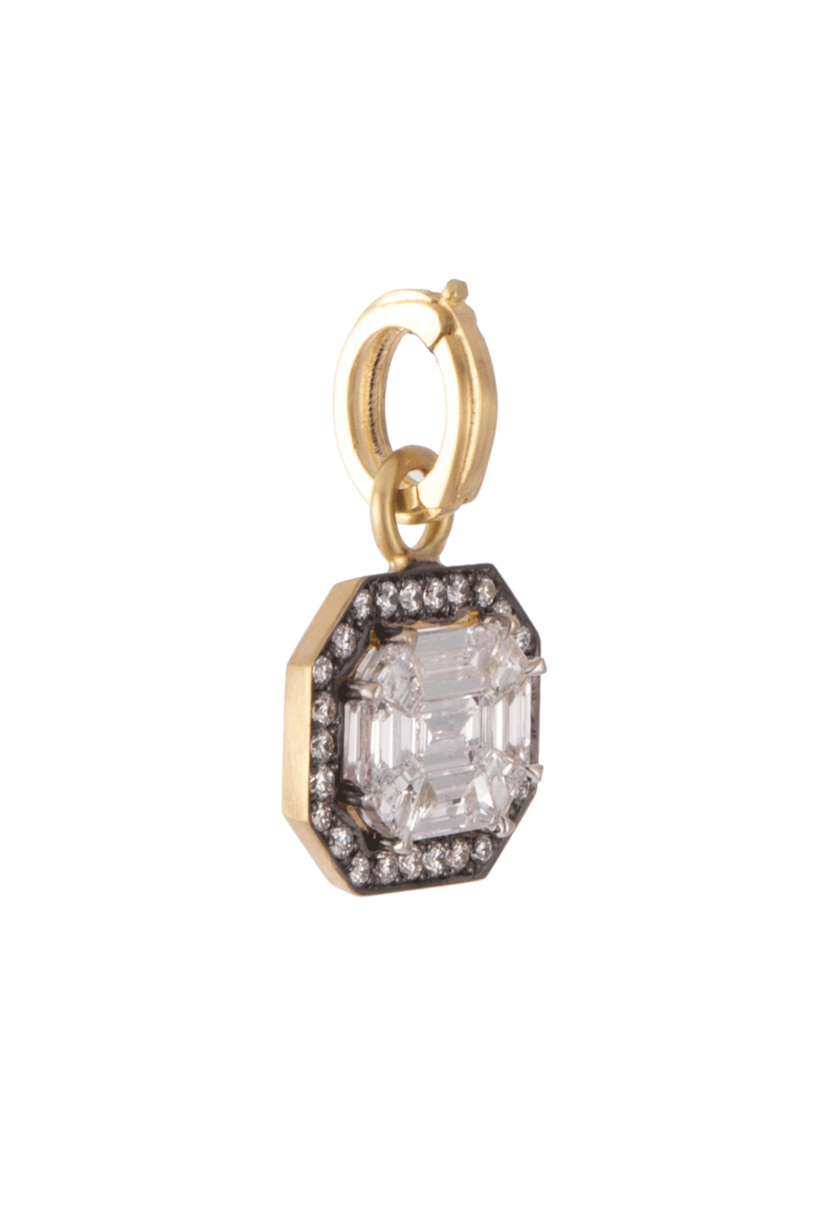 Sylva & Cie - Mosaic Diamond Pendant - view 2