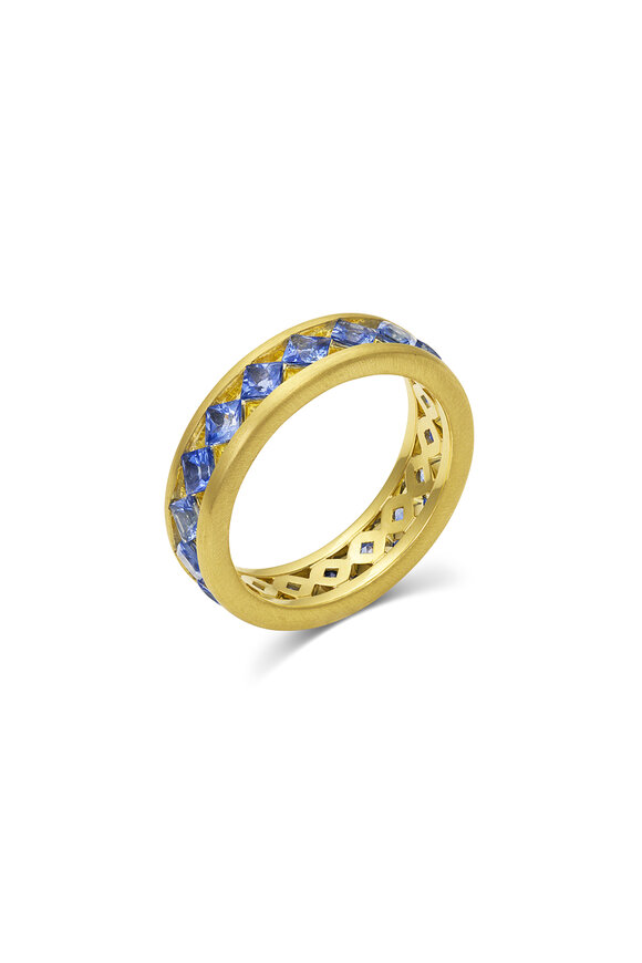 Leigh Maxwell - Ameerah Signature Blue Sapphire Ring Band