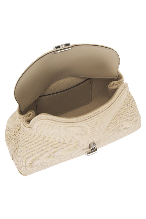 Totême Mini T-Lock Pearl Rope Clutch - view 5