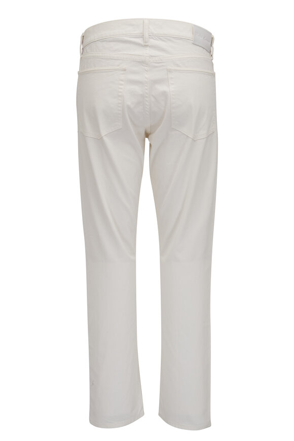 Ralph Lauren Purple Label - Deckwash White Five Pocket Slim Jeans 