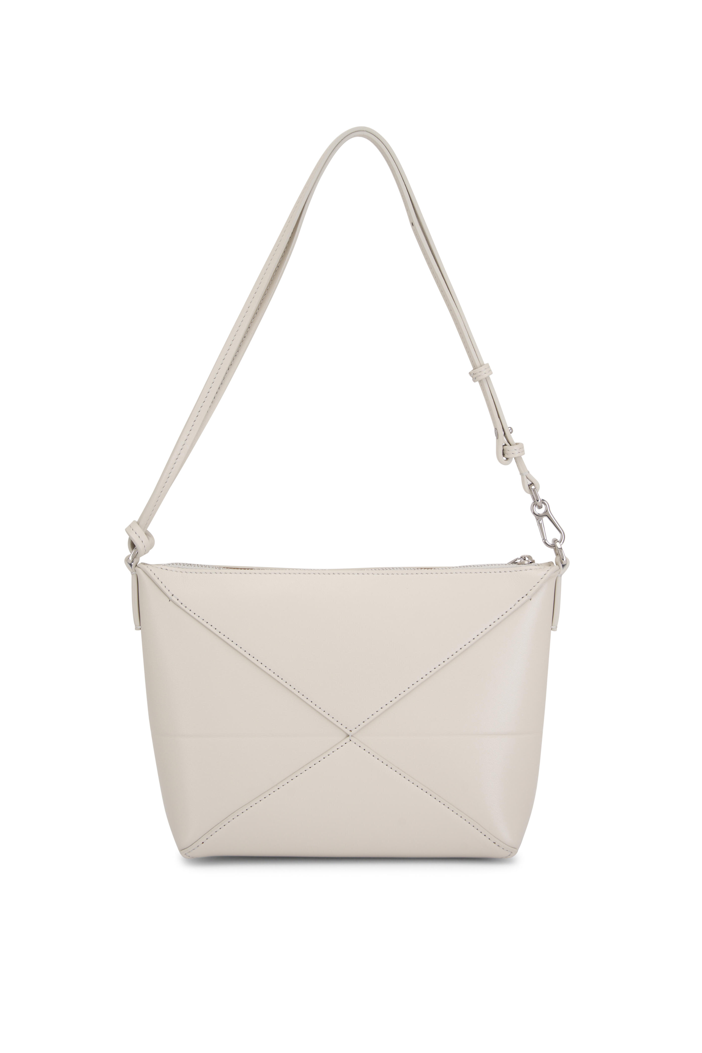 Loewe - Puzzle Fold Sea Salt Leather Pouch