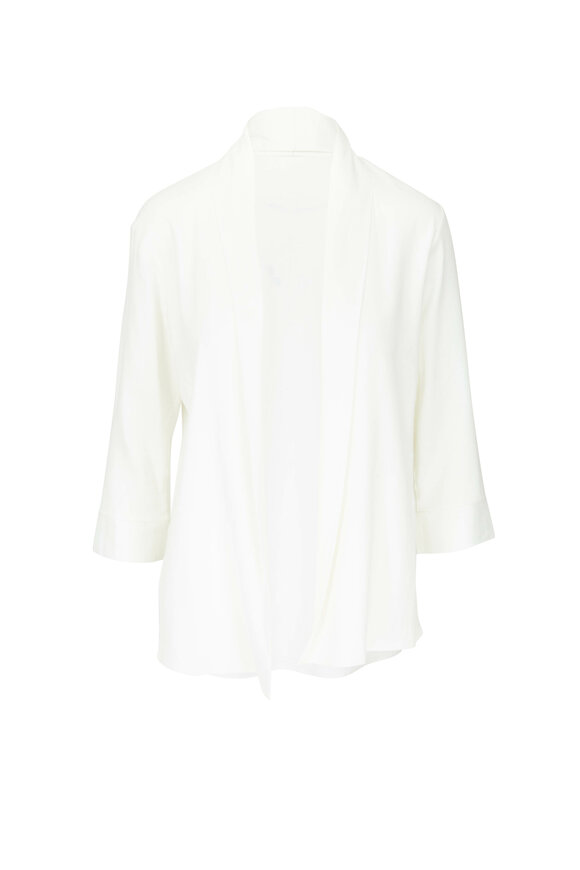 Peter Cohen - Rove White Stretch Linen Jacket