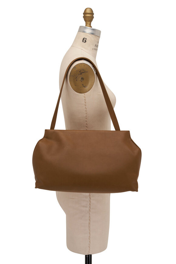 The Row - Sienna Muschio Leather Shoulder Bag