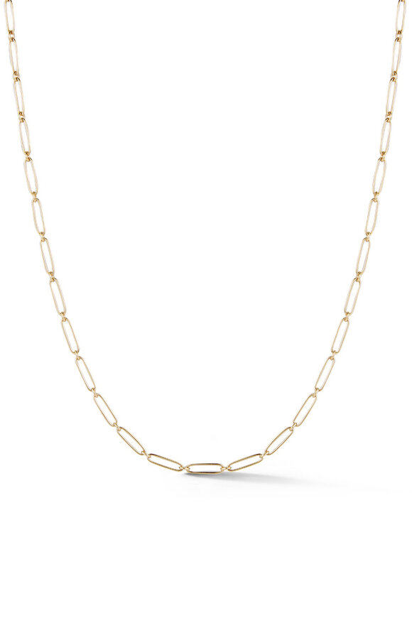 Storrow - Yellow Gold Handmade Gover Chain