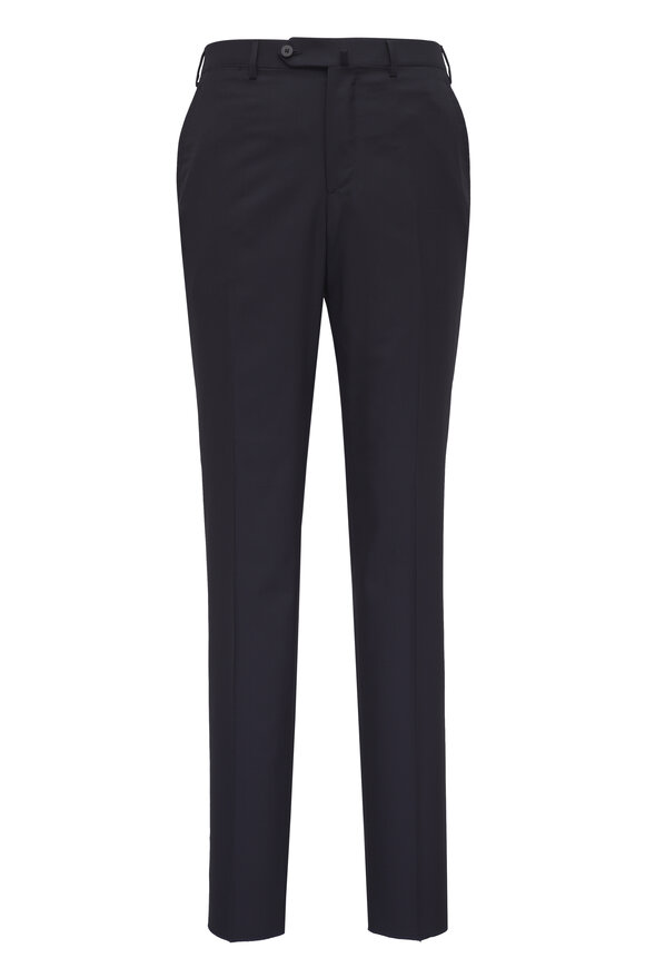 Isaia Dark Navy 160s Wool Suit - view 4