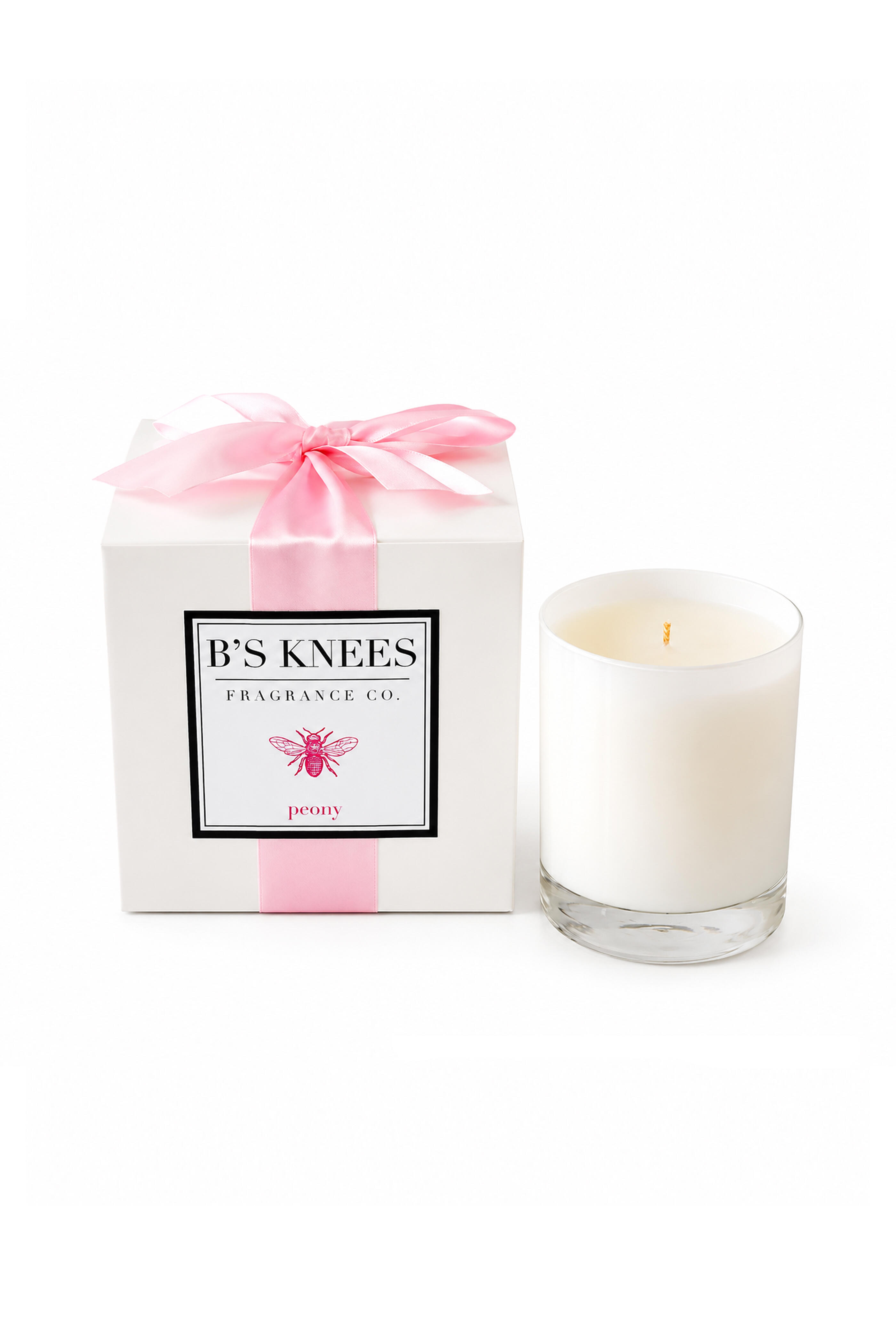 B'S Knees - Peony Single Wick Candle - view 1