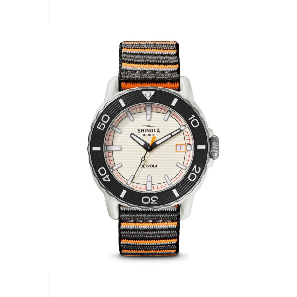 Shinola Sea Creature Cream/Multi Watch, 40mm Mitchell Stores
