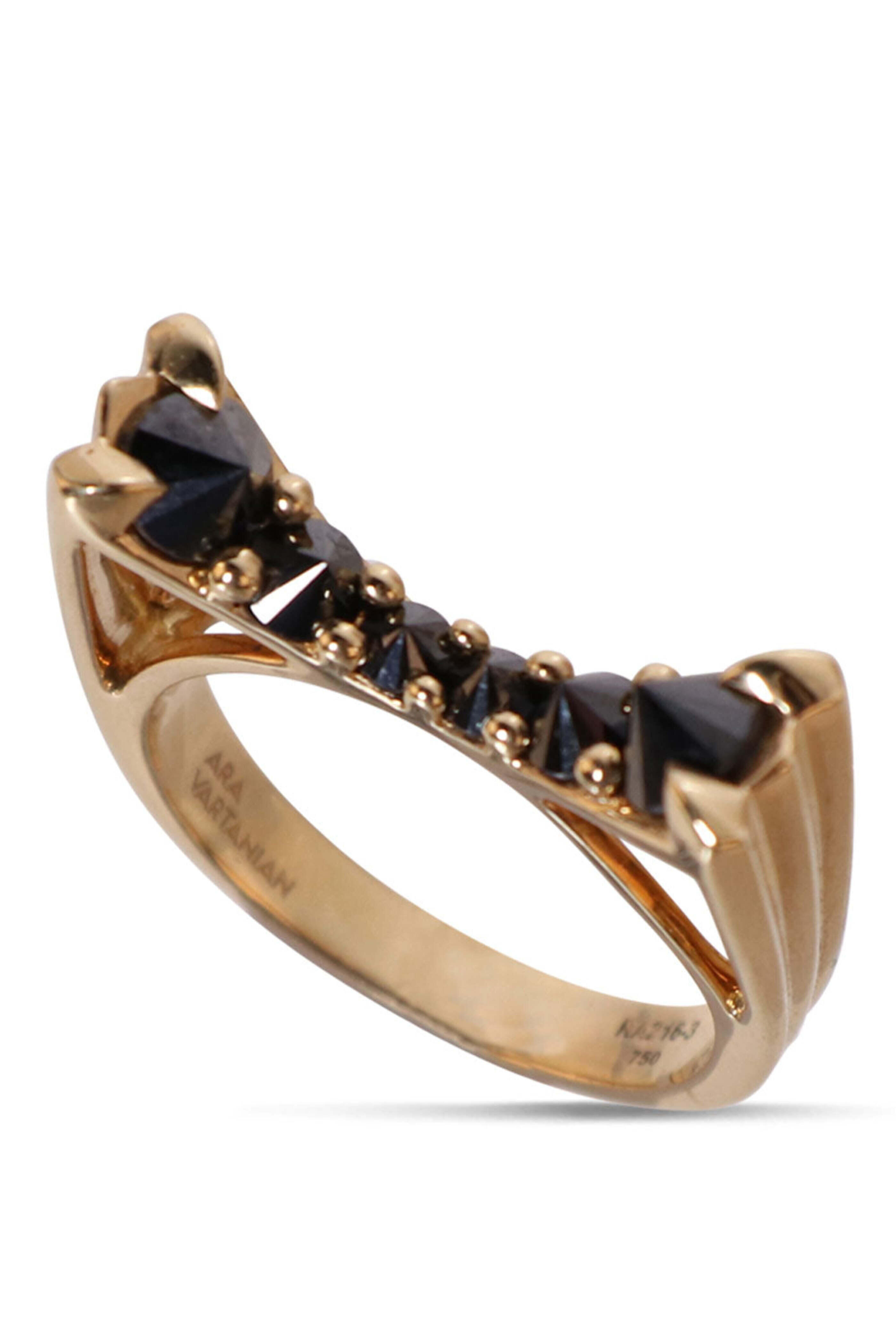 Ara Vartanian - Black Diamond Inverted Ring