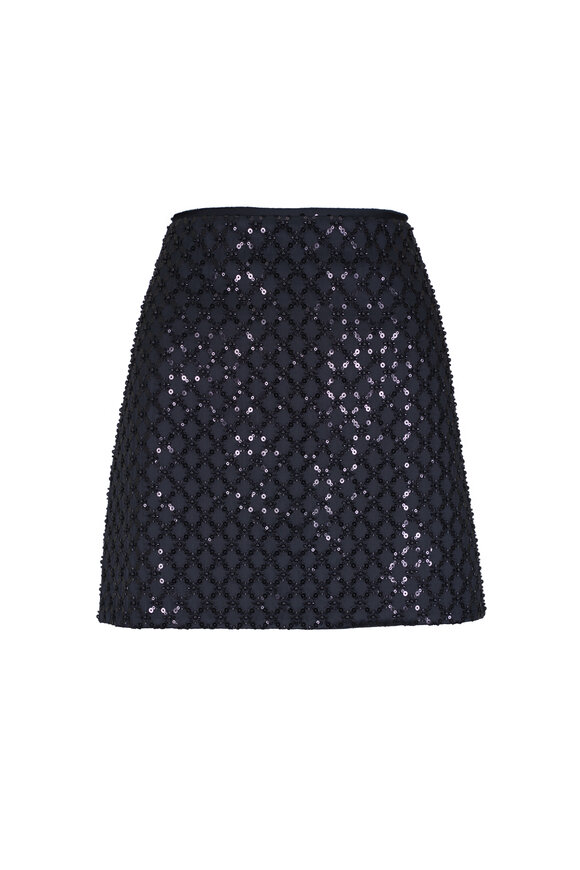 Dorothee Schumacher Sparkling Statement Graphite Skirt