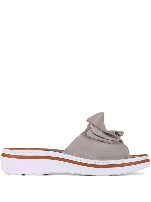 Ron White Frani Dove Suede Slide, 40mm - view 7