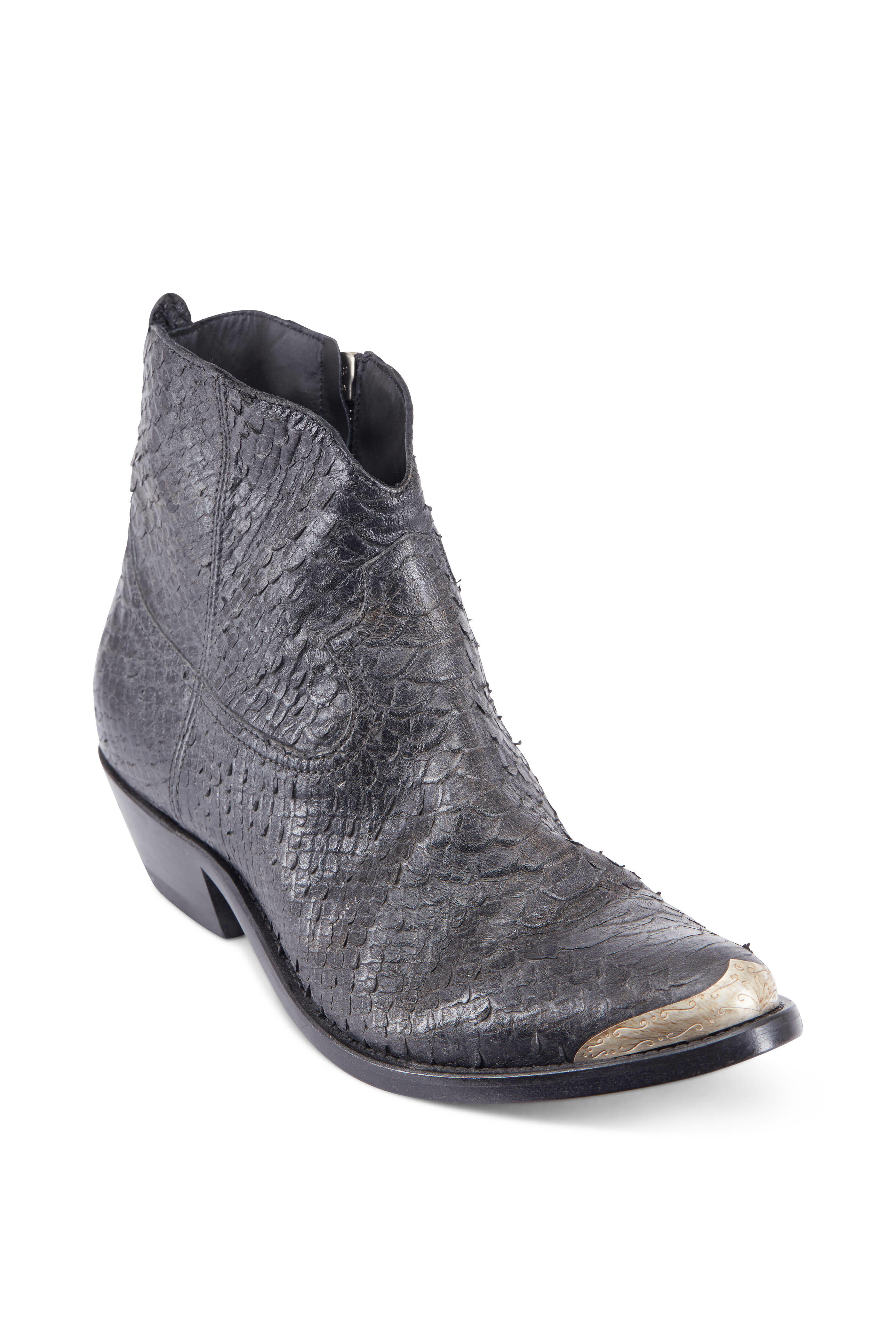 golden goose distressed boots