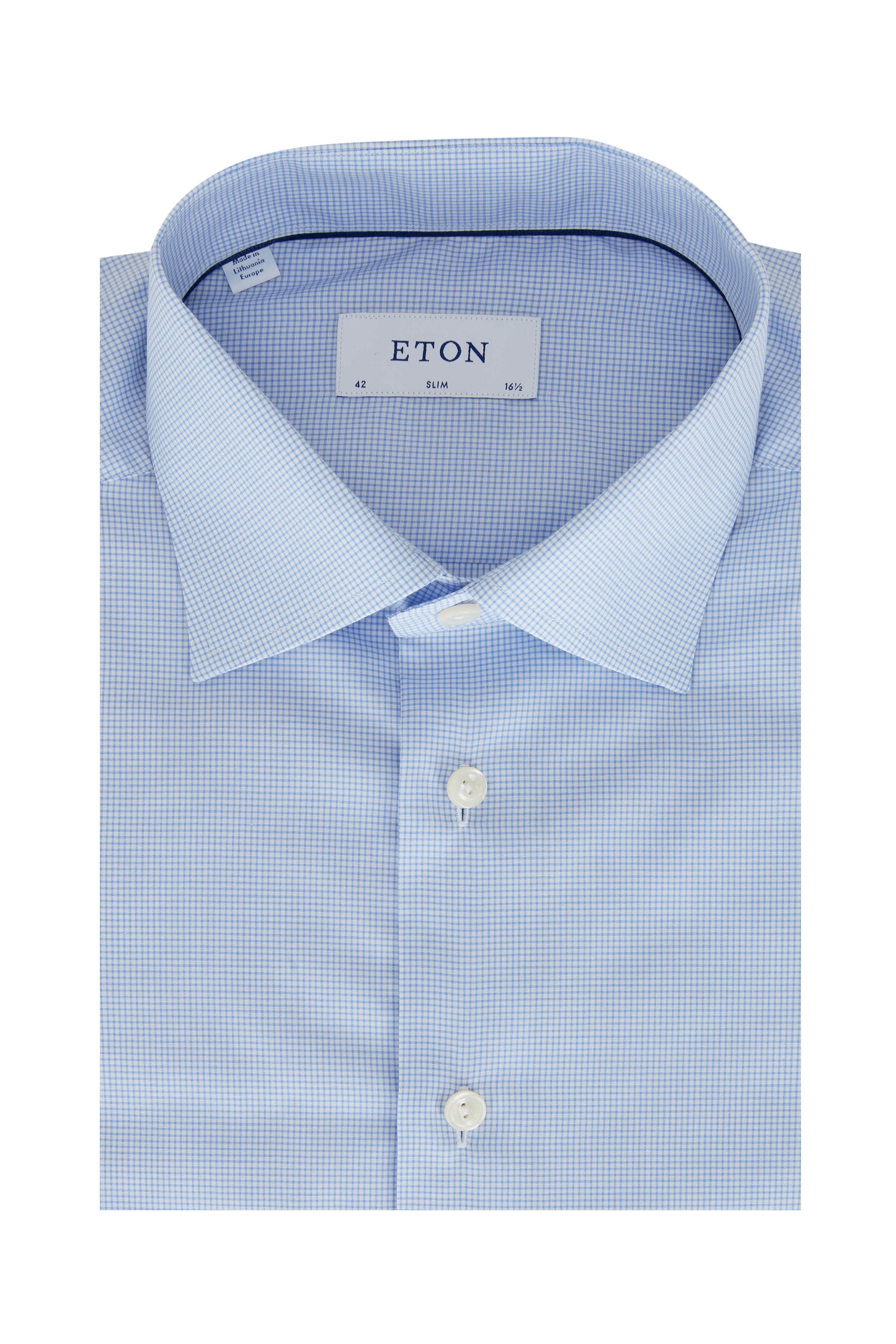 Eton Green Double-Monogram Shirt