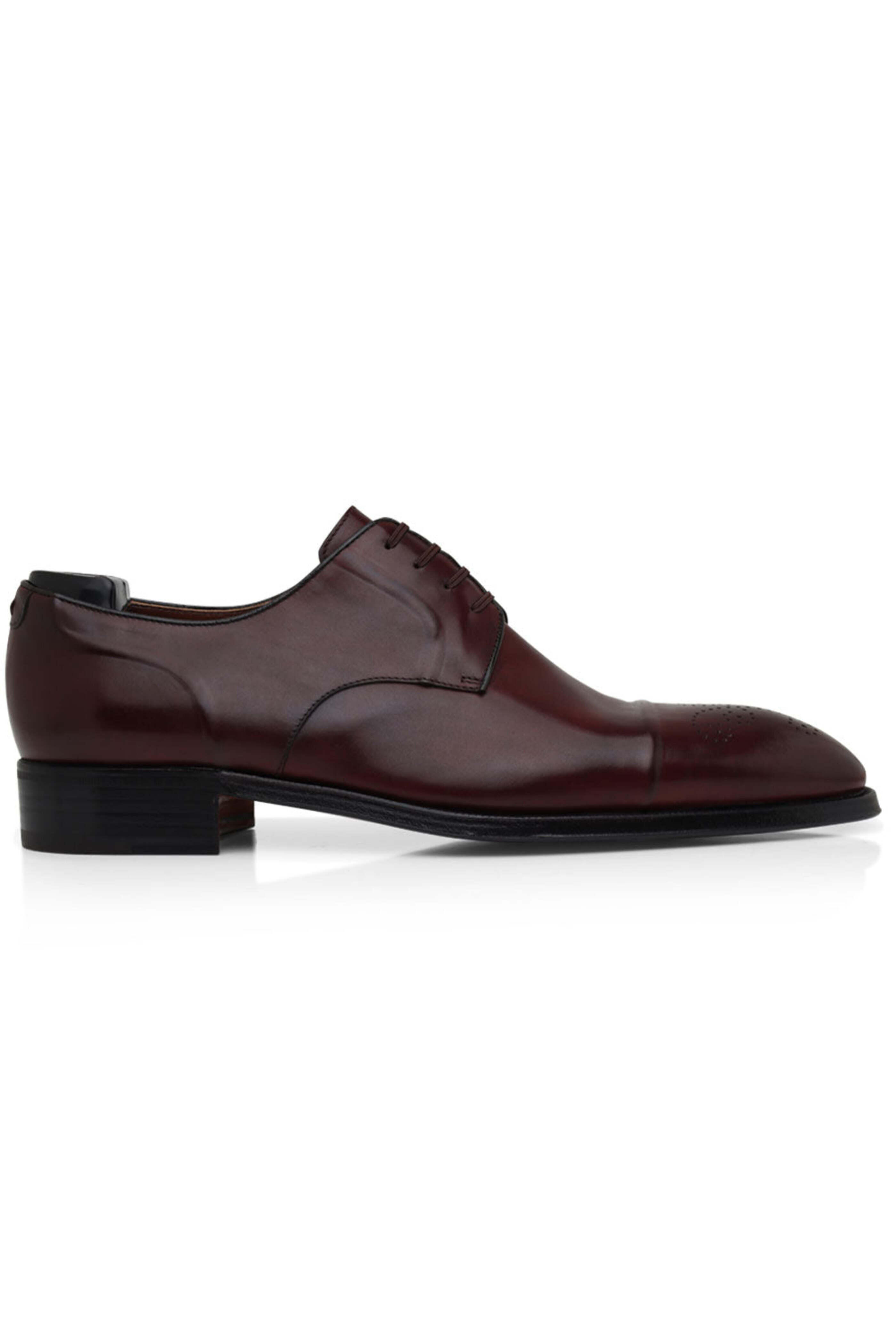 Artioli Dark Brown Leather Dress Shoes Artioli Luigi Men main image 2