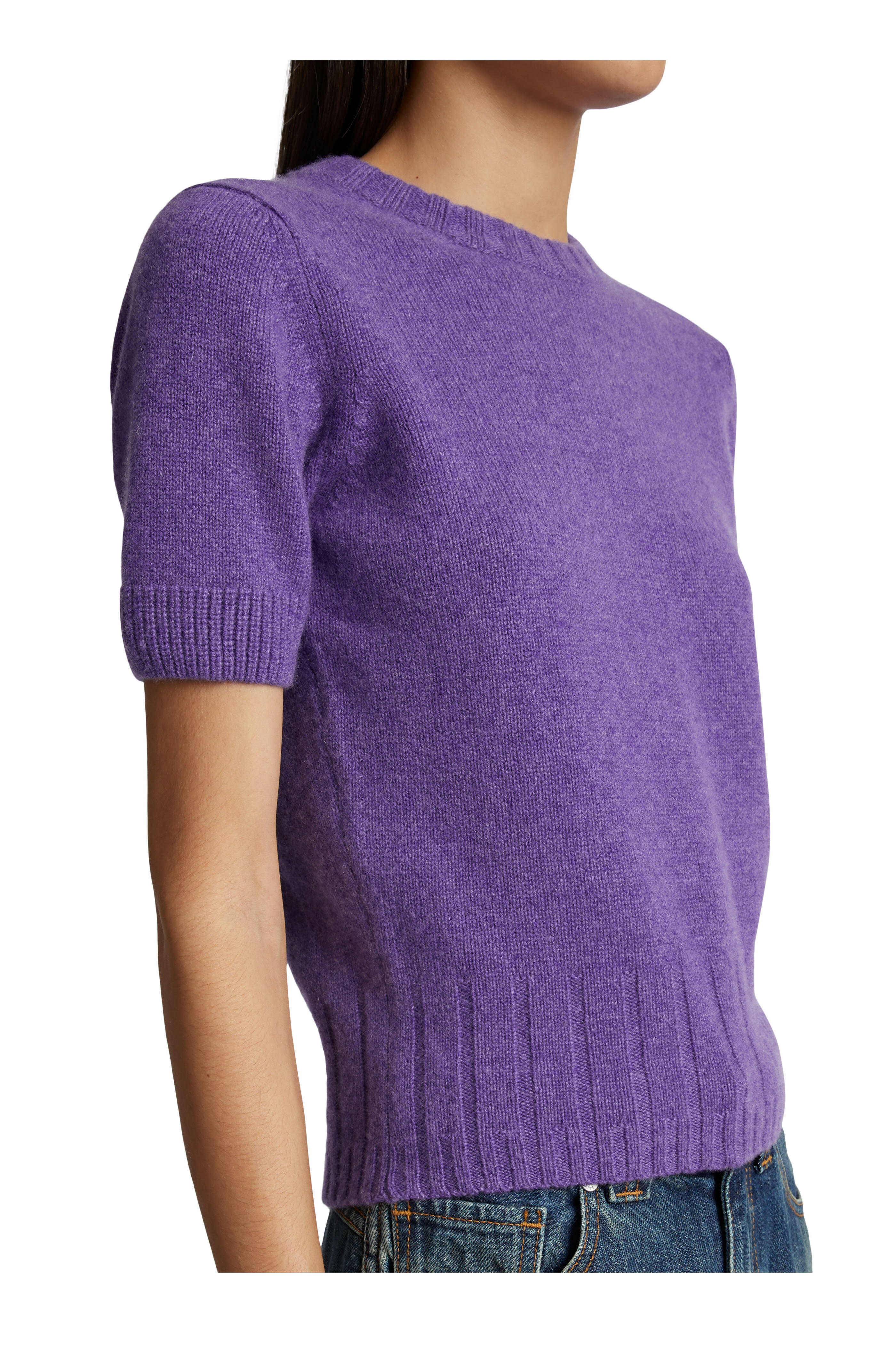 Khaite - Luphia Violet Cashmere Sweater