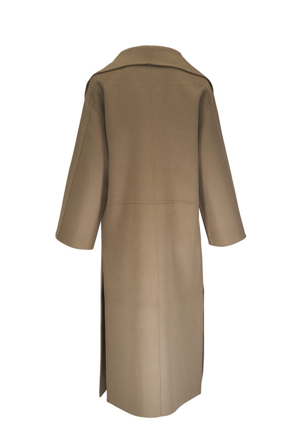 Totême - Signature Truffle Wool & Cashmere Coat 