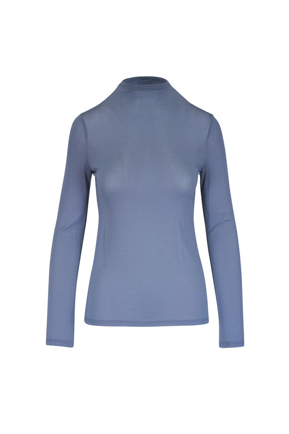 KZ_K Studio Libre Stone Blue Raised Neck Second Skin - view 1