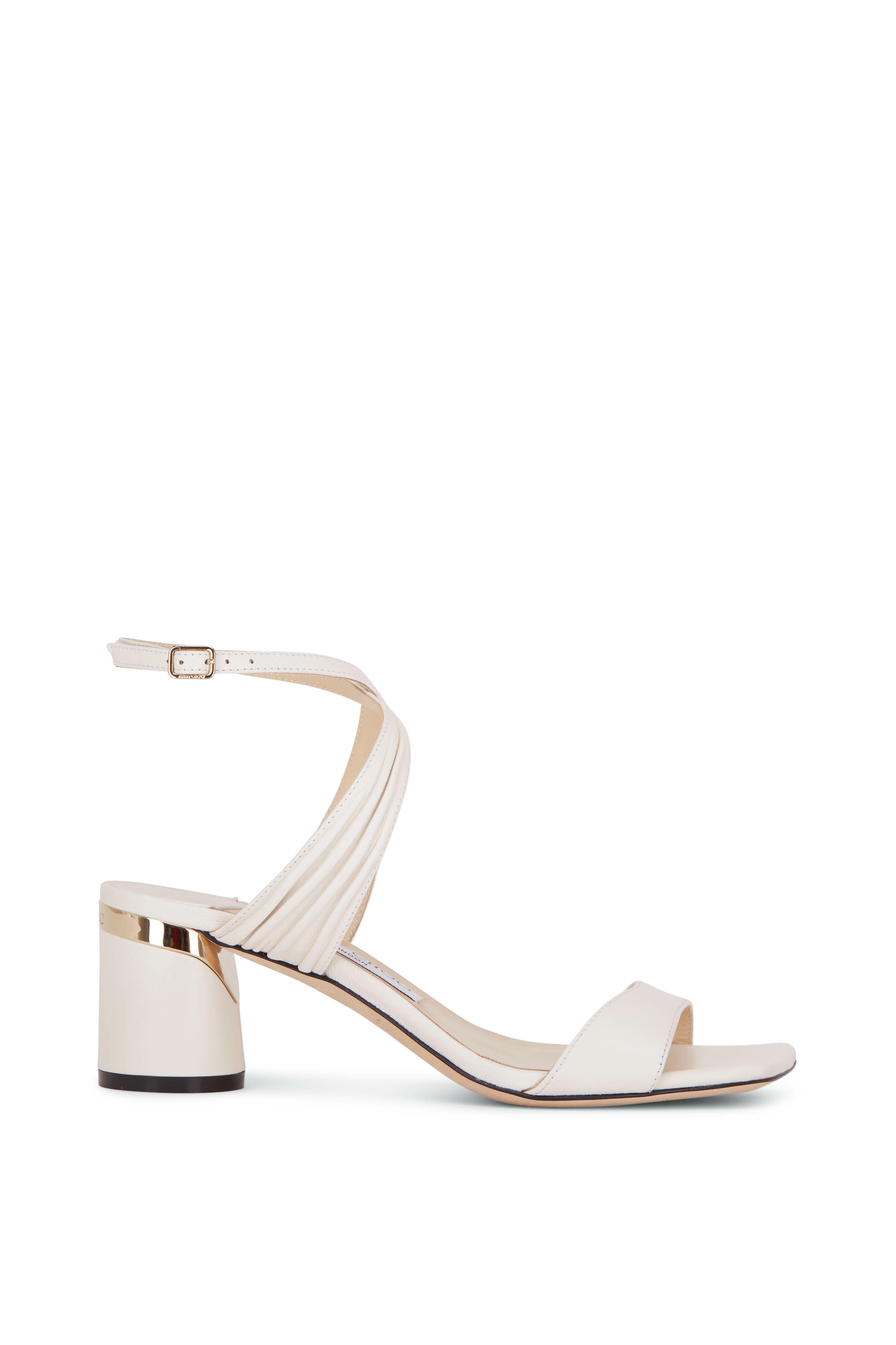 Jimmy★Choo(セールでプレゼントにも最適)男女兼用Fran/Latte Jimmy Choo Fayence Sandal Champagne/Latte